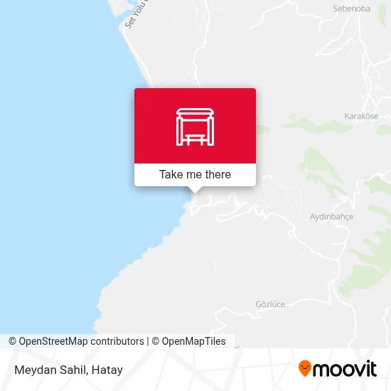 Meydan Sahil map