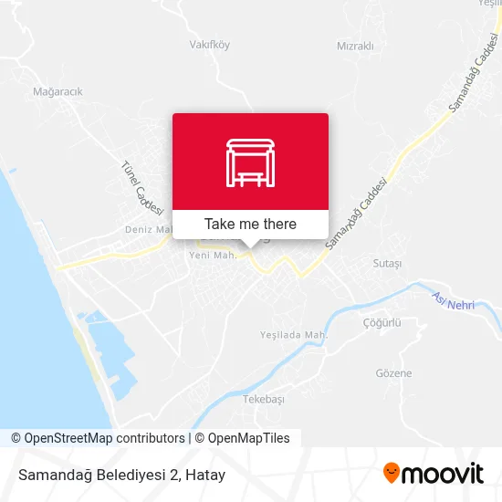 Samandağ Belediyesi 2 map