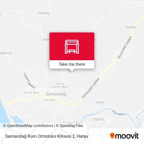 Samandağ Rum Ortodoks Kilisesi 2 map