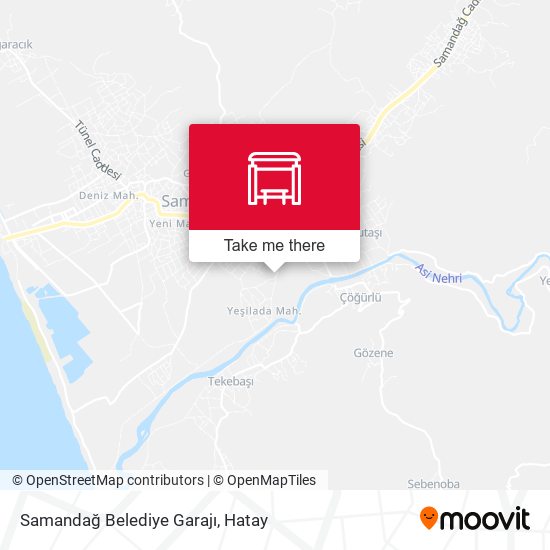 Samandağ Belediye Garajı map