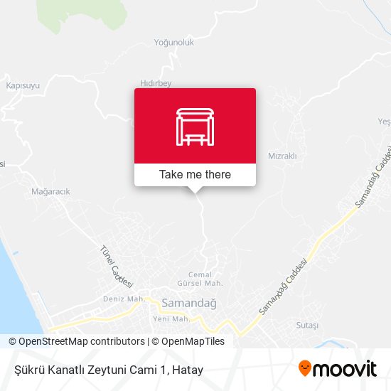 Şükrü Kanatlı Zeytuni Cami 1 map