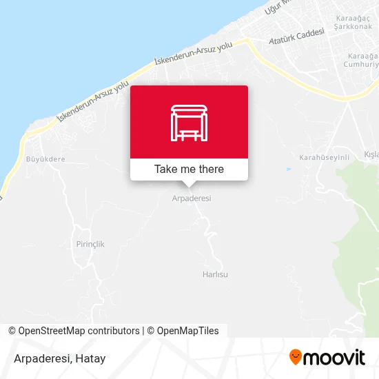 Arpaderesi map