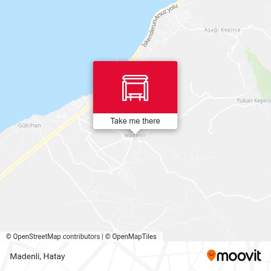 Madenli map