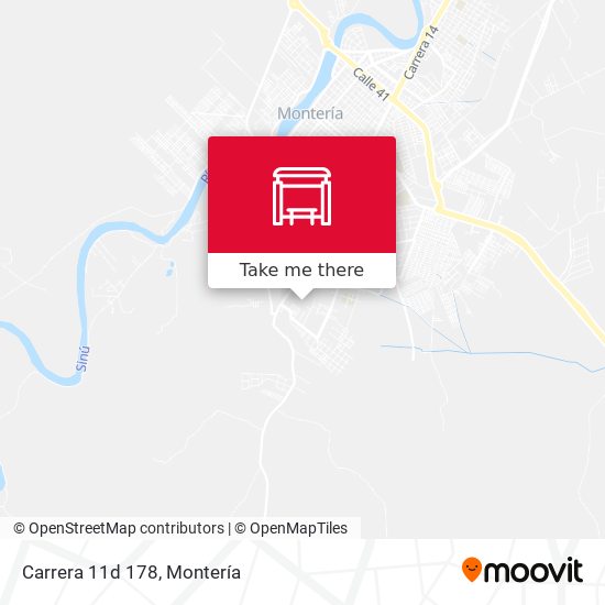 Mapa de Carrera 11d 178