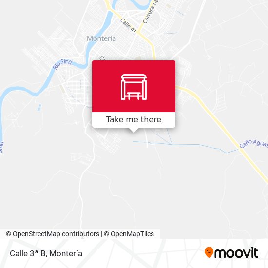 Mapa de Calle 3ª B