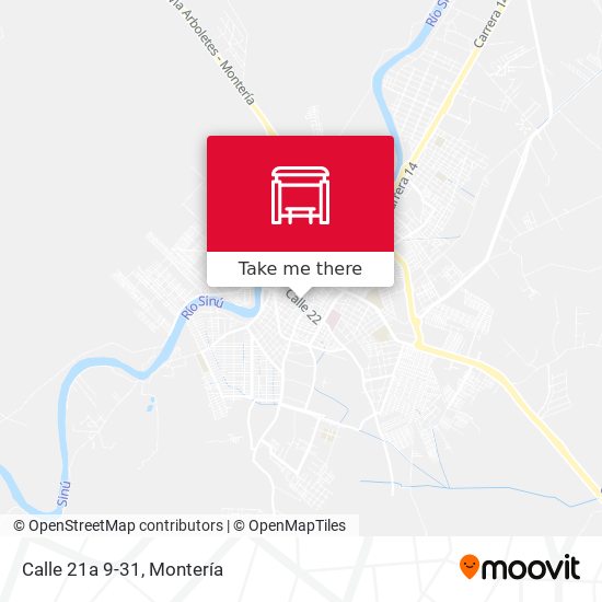 Calle 21a 9-31 map