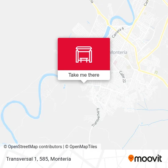 Transversal 1, 585 map