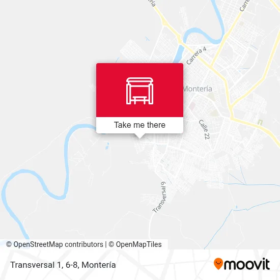 Transversal 1, 6-8 map