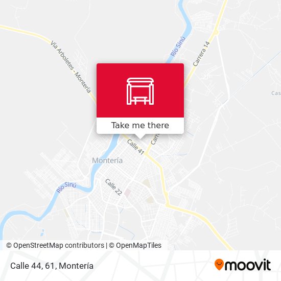 Calle 44, 61 map