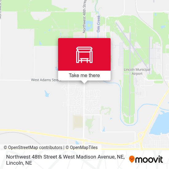 Northwest 48th Street & West Madison Avenue, NE map