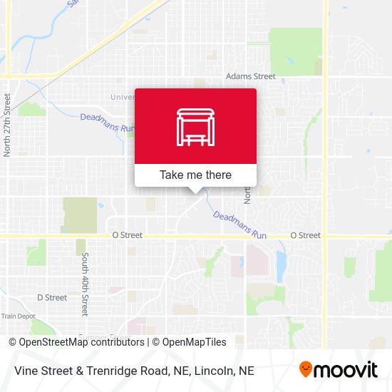 Mapa de Vine Street & Trenridge Road, NE