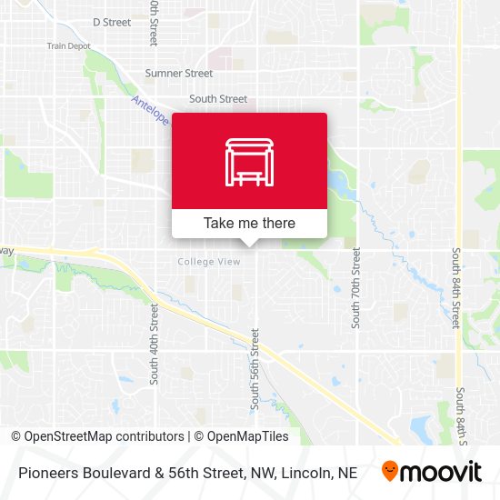 Mapa de Pioneers Boulevard & 56th Street, NW