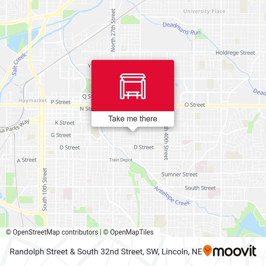 Mapa de Randolph Street & South 32nd Street, SW