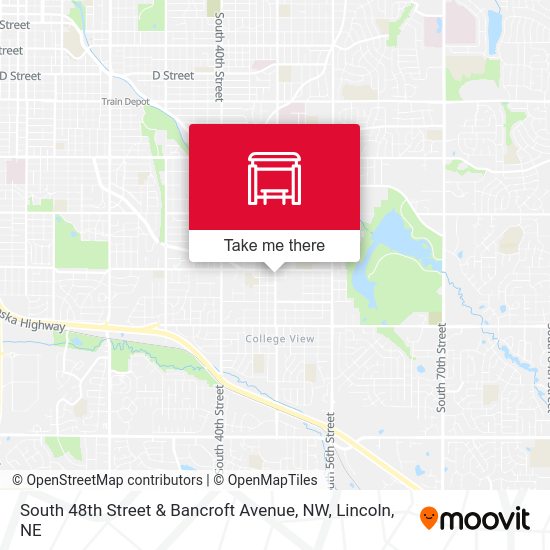 South 48th Street & Bancroft Avenue, NW map