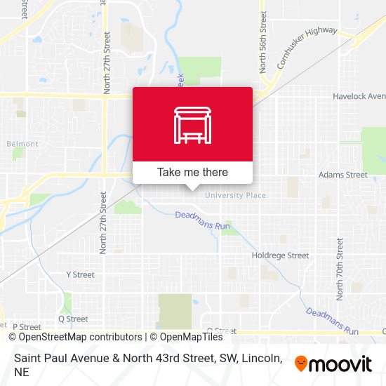 A & 7th Street (Southwest Side) map