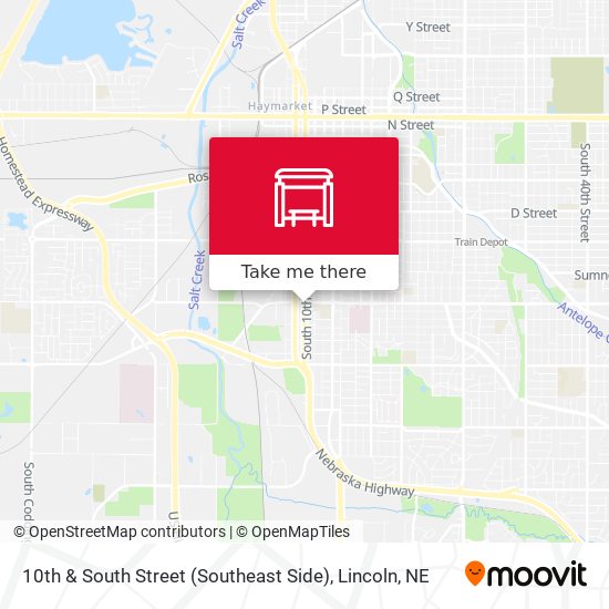 10th & South Street (Southeast Side) map