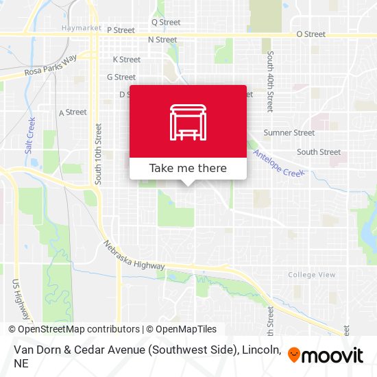 Van Dorn & Cedar Avenue (Southwest Side) map