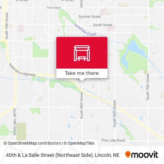 40th & La Salle Street (Northeast Side) map