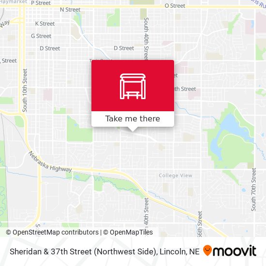 Sheridan & 37th Street (Northwest Side) map