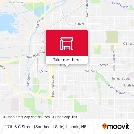 17th & C Street (Southeast Side) map