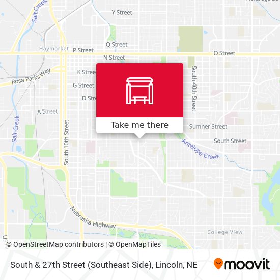 North 33rd Street & Starr Street, Se map