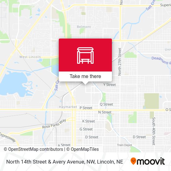 South & 40th Street (Northwest Side) map