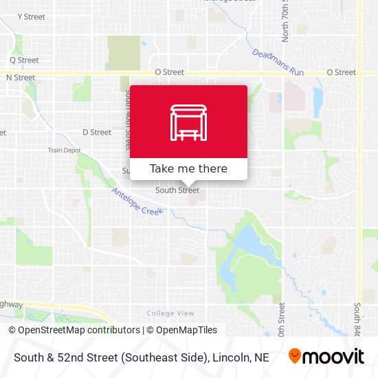 South & 52nd Street (Southeast Side) map