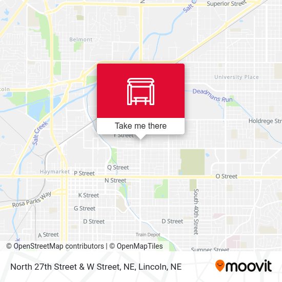 South & 55th Street (Southwest Side) map