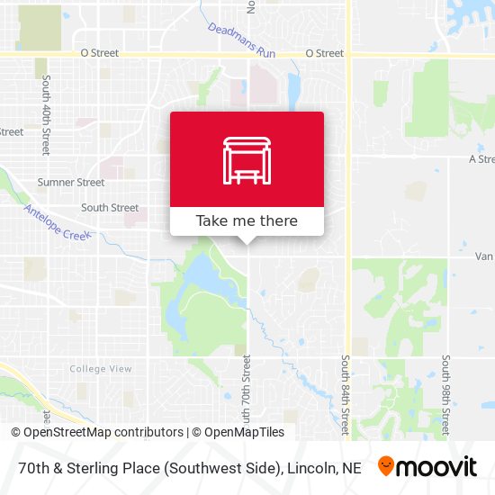 70th & Sterling Place (Southwest Side) map