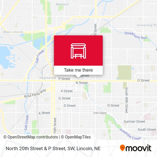 A & 25th Street (Northeast Side) map