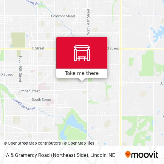 Mapa de South 11th Street & Lincoln Mall, NW