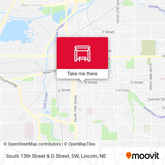 Randolph & 40th Street (Northeast Side) map