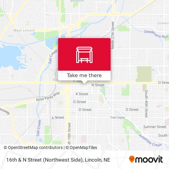 16th & N Street  (Northwest Side) map