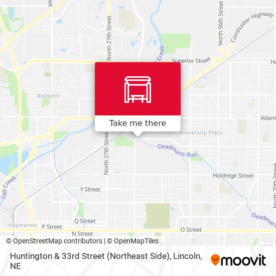 Mapa de Huntington & 33rd Street (Northeast Side)