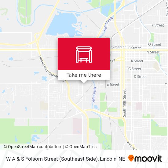 Mapa de W A & S Folsom Street (Southeast Side)