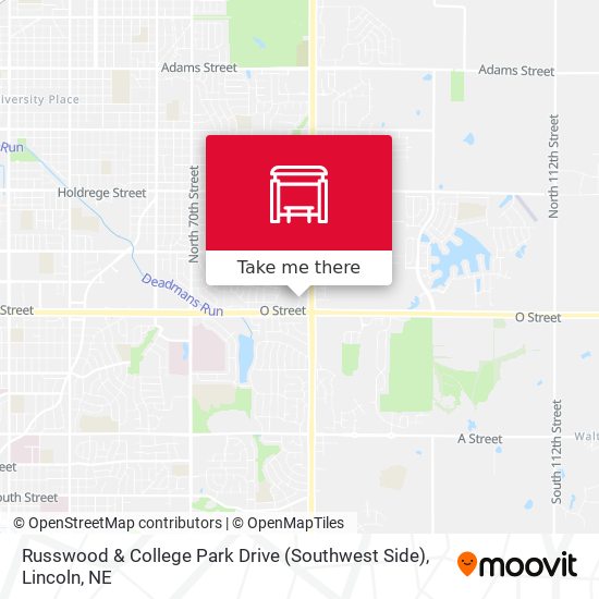 Russwood & College Park Drive (Southwest Side) map