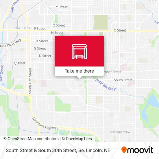 44th & Q Street (Northwest Side) map