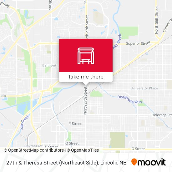 27th & Theresa Street (Northeast Side) map