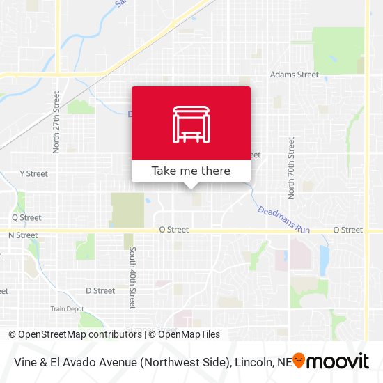 Vine & El Avado Avenue (Northwest Side) map