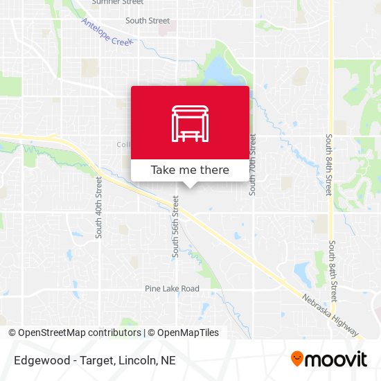 Mapa de Edgewood - Target