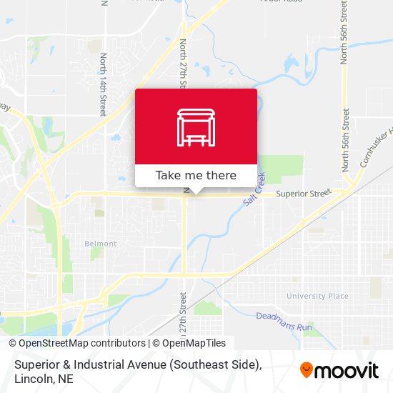 Superior & Industrial Avenue (Southeast Side) map