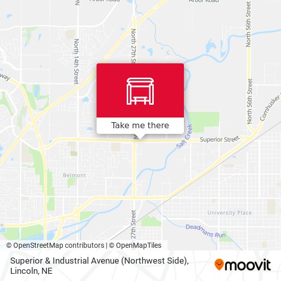 Superior & Industrial Avenue (Northwest Side) map