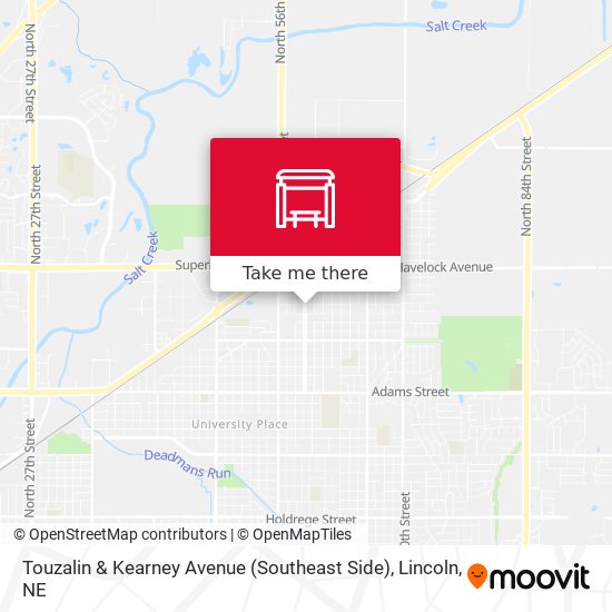 Touzalin & Kearney Avenue (Southeast Side) map