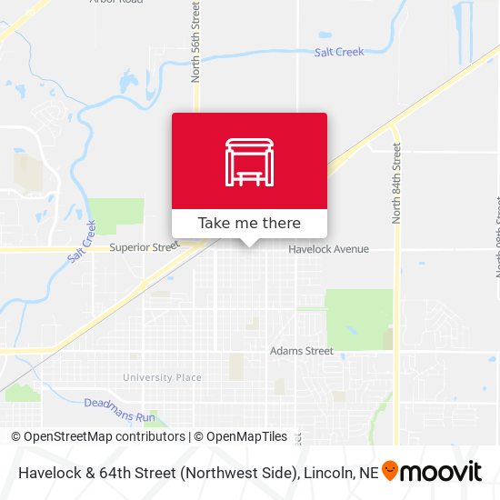 Havelock & 64th Street (Northwest Side) map