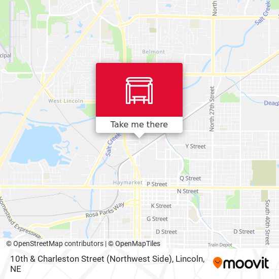 10th & Charleston Street (Northwest Side) map
