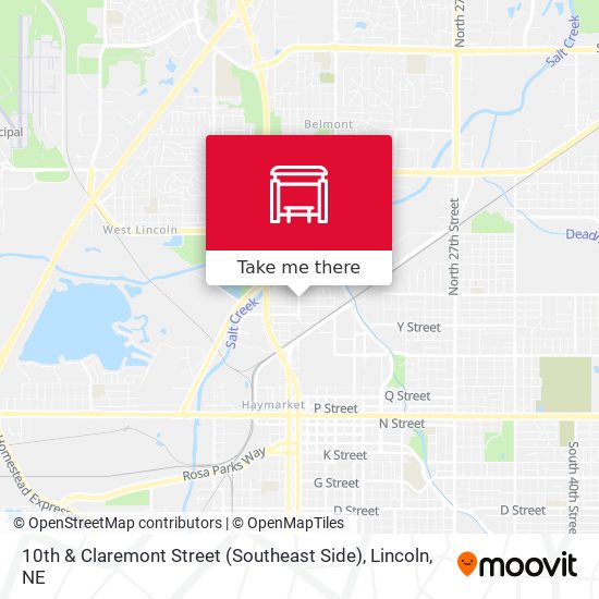 10th & Claremont Street (Southeast Side) map