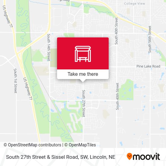 10th & Military Road (Southwest Side) map