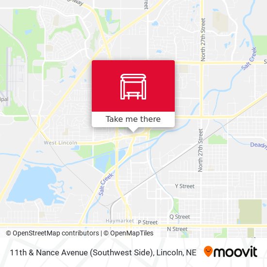 11th & Nance Avenue (Southwest Side) map