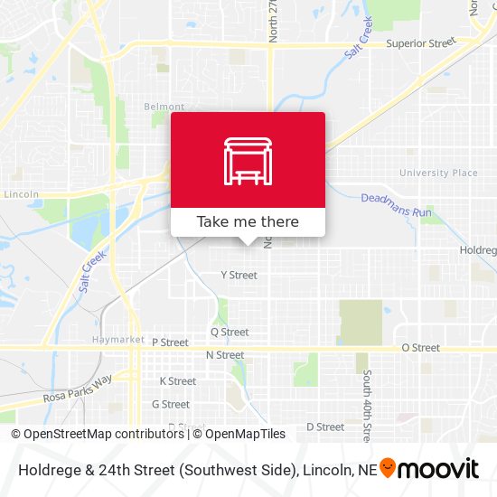 Holdrege & 24th Street (Southwest Side) map