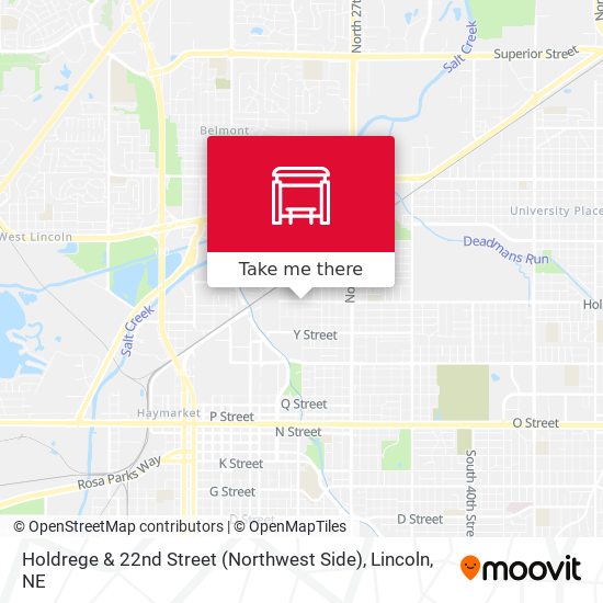 Holdrege & 22nd Street (Northwest Side) map